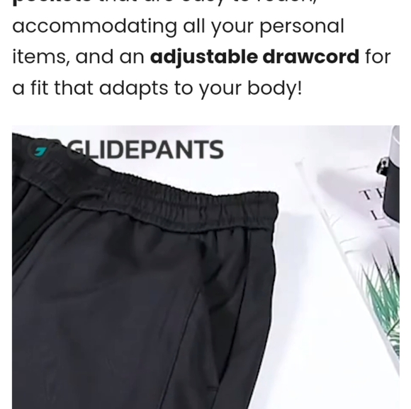 🫟3/$20🫟👖🩶Unisex XL Regular Full Length Glidepants pants🩶👖 - Picture 12 of 15